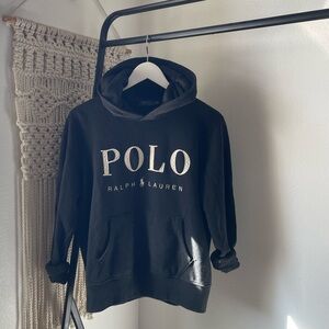 Polo by Ralph Lauren Black Logo Hoodie